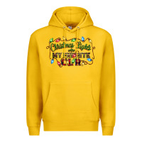 Lemon christmas lights are my favorite color Premium Hoodie - CowGirlArtShop