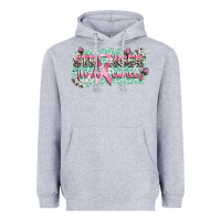 Heather Grey stronger than cancer cancer awareness Heavyweight Hoodie - CowGirlArtShop
