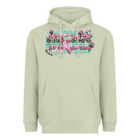 Matcha stronger than cancer cancer awareness Heavyweight Hoodie - CowGirlArtShop