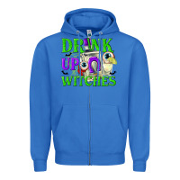True Royal Drink Up Witches Zipper Hoodie - texasbilliewilder