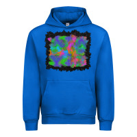 Cobalt halloween neon leopard background Urban Hoodie - BundleAndBundleShop
