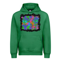 Emerald halloween neon leopard background Urban Hoodie - BundleAndBundleShop