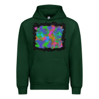 Forest Green halloween neon leopard background Urban Hoodie - BundleAndBundleShop