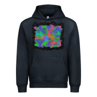 Navy halloween neon leopard background Urban Hoodie - BundleAndBundleShop