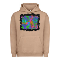 Pigment Burro halloween neon leopard background Urban Hoodie - BundleAndBundleShop