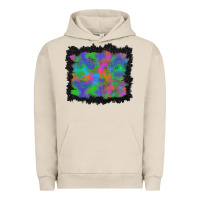 Pigment French Oak halloween neon leopard background Urban Hoodie - BundleAndBundleShop