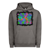 Pigment Tornado halloween neon leopard background Urban Hoodie - BundleAndBundleShop