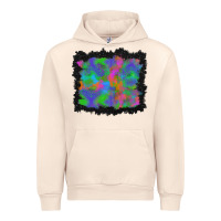 Sandshell halloween neon leopard background Urban Hoodie - BundleAndBundleShop