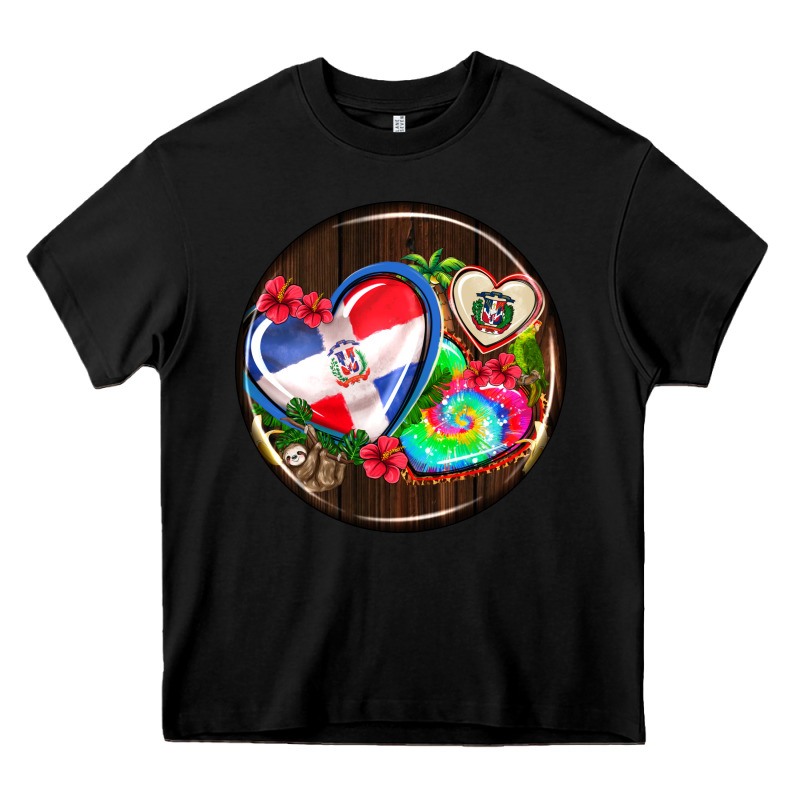 Dominican Republic Coasters Heavy Core Tee by AdoDesignShop | Teevron