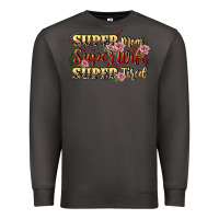 Smoke Super mom super wife super tired Premium Sweatshirt - CowGirlArtShop