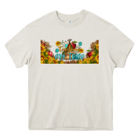 Cream teaching my tribe libbey glass Heavy Core Tee - BundleAndBundleShop