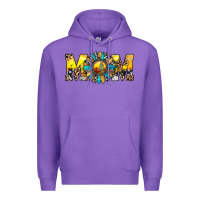 Purple mom Premium Hoodie - JahusDesignShop