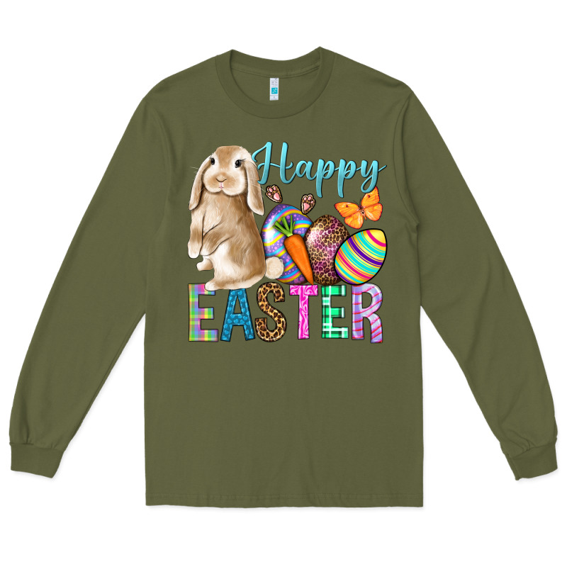 Happy Easter Bunny Long Sleeve Tee by BundleAndBundleShop | Teevron