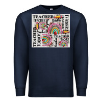 Navy teacher tumbler Premium Sweatshirt - CowGirlArtShop