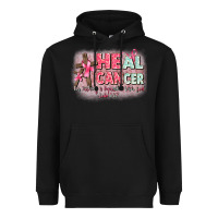 Black heal cancer luke 1 37 Heavyweight Hoodie - CowGirlArtShop