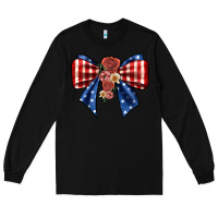 Black bow Long Sleeve Tee - JahusDesignShop