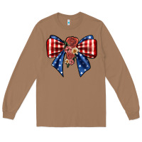 Toasted Coconut bow Long Sleeve Tee - JahusDesignShop