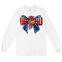 White bow Long Sleeve Tee - JahusDesignShop