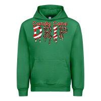 Emerald candy cane drip Urban Hoodie - FaDigitalArtStudio