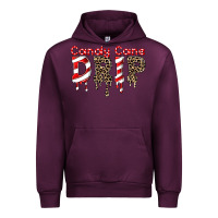 Mauve Wine candy cane drip Urban Hoodie - FaDigitalArtStudio