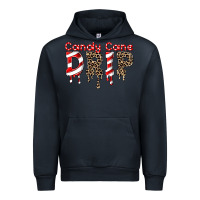 Navy candy cane drip Urban Hoodie - FaDigitalArtStudio
