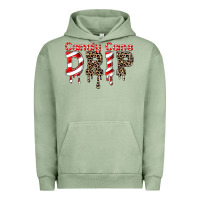 Pigment Oil Green candy cane drip Urban Hoodie - FaDigitalArtStudio