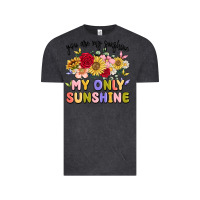 Vintage Black you are my sunshine my only sunshine Vintage Tee - MaliasSmallBusiness