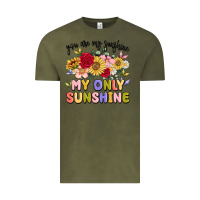 Vintage Olive you are my sunshine my only sunshine Vintage Tee - MaliasSmallBusiness