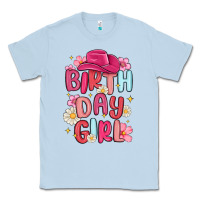 Dusty Blue birthday girl Classic Tee - MaliasSmallBusiness
