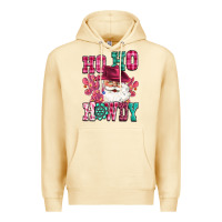 Pina Colada ho ho howdy santa pink christmas Premium Hoodie - CowGirlArtShop
