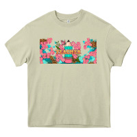 Mossy teacher floral pencil libbey glass Heavy Core Tee - BundleAndBundleShop