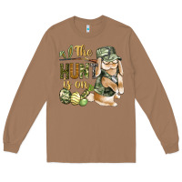 Toasted Coconut The Hunt Is On Long Sleeve Tee - BundleAndBundleShop