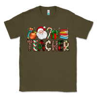 Army Green teacher christmas Classic Tee - JahusDesignShop