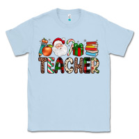 Dusty Blue teacher christmas Classic Tee - JahusDesignShop