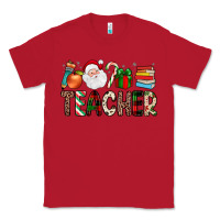 Red teacher christmas Classic Tee - JahusDesignShop