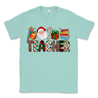 Seafoam teacher christmas Classic Tee - JahusDesignShop