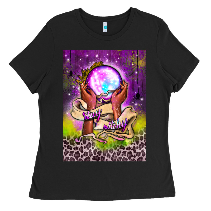 Stay Witchy Air Freshener Ladies Tee by BundleAndBundleShop | Teevron