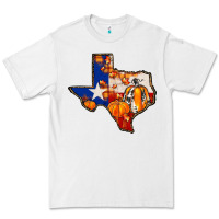 White texas map fall Premium Tee - JahusDesignShop