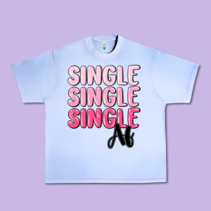 Single Af Urban Heavy Tee Designed By Maliassmallbusiness
