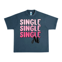 Midnight Navy single af Urban Heavy Tee - MaliasSmallBusiness