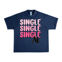 Navy single af Urban Heavy Tee - MaliasSmallBusiness