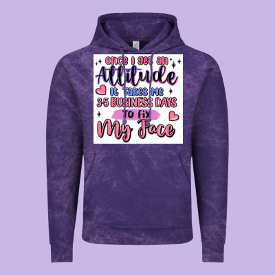Small Business Vintage Hoodie Designed By Maliassmallbusiness