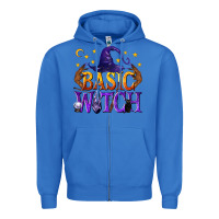 True Royal Basic Witch Zipper Hoodie - texasbilliewilder