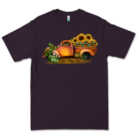 Plum sunflower truck Premium Tee - JahusDesignShop