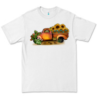 White sunflower truck Premium Tee - JahusDesignShop
