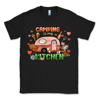 Black camping is my kitchen Classic Tee - NancyCooperArtShop