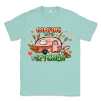 Seafoam camping is my kitchen Classic Tee - NancyCooperArtShop