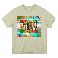 Mossy educator of tiny humans tumbler Heavy Core Tee - BundleAndBundleShop
