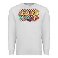 Dove Grey Race 2024 Premium Sweatshirt - CowGirlArtShop