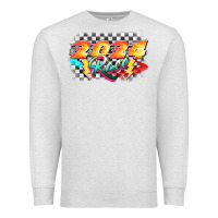 Oatmeal Heather Race 2024 Premium Sweatshirt - CowGirlArtShop